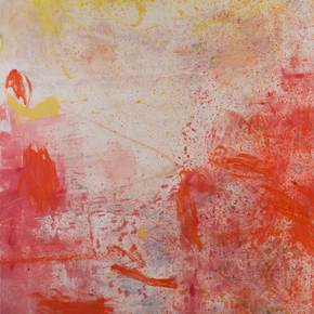 Rainbow: Birth, Bounty and Joy (Red), Pintura Óleo Abstrato original por Taha Afshar