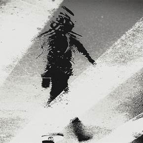 She's Like The Wind, original Abstract Analog Photography by Hua  Huang