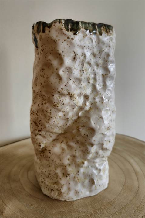 Vase II, original Human Figure Ceramic Sculpture by Ana Sousa Santos