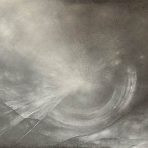 Veiled Univers, original Landscape Pencil Drawing and Illustration by ELENA KERVINEN 