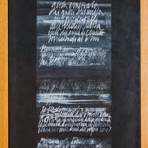 Il sogno nero, Pintura Tela Abstrato original por Giancarlo  Pavanello