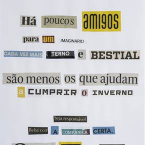 ACELERAR UM RETRATO DO FUTURO, original Minimalista Collage Dibujo e Ilustración de Filipa  Leal