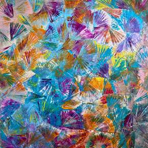 Les Murmures du Rêve #20, original Abstrait Acrylique La peinture par Nina  Onaur