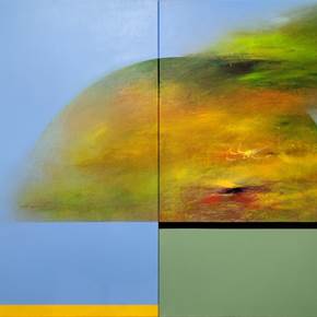 "O Amor da Pintura XII", original Portrait Acrylic Painting by Francisco Ferro