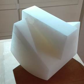 PICOS/PEAKS, original Géométrique Calcul Sculpture par OSCAR AGUIRRE COMENDADOR