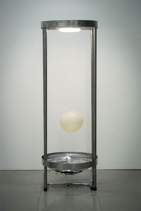 Ensaio para um Corpo Feliz II (objeto bola), original Corps Technique mixte Sculpture par Bárbara Rosário