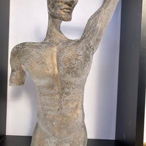 O gajo, original Human Figure Mixed Technique Sculpture by Marcia Ruberti