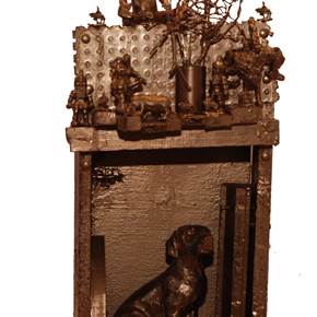 relicarium I, Escultura Madeira Animais original por Diogo  Goes