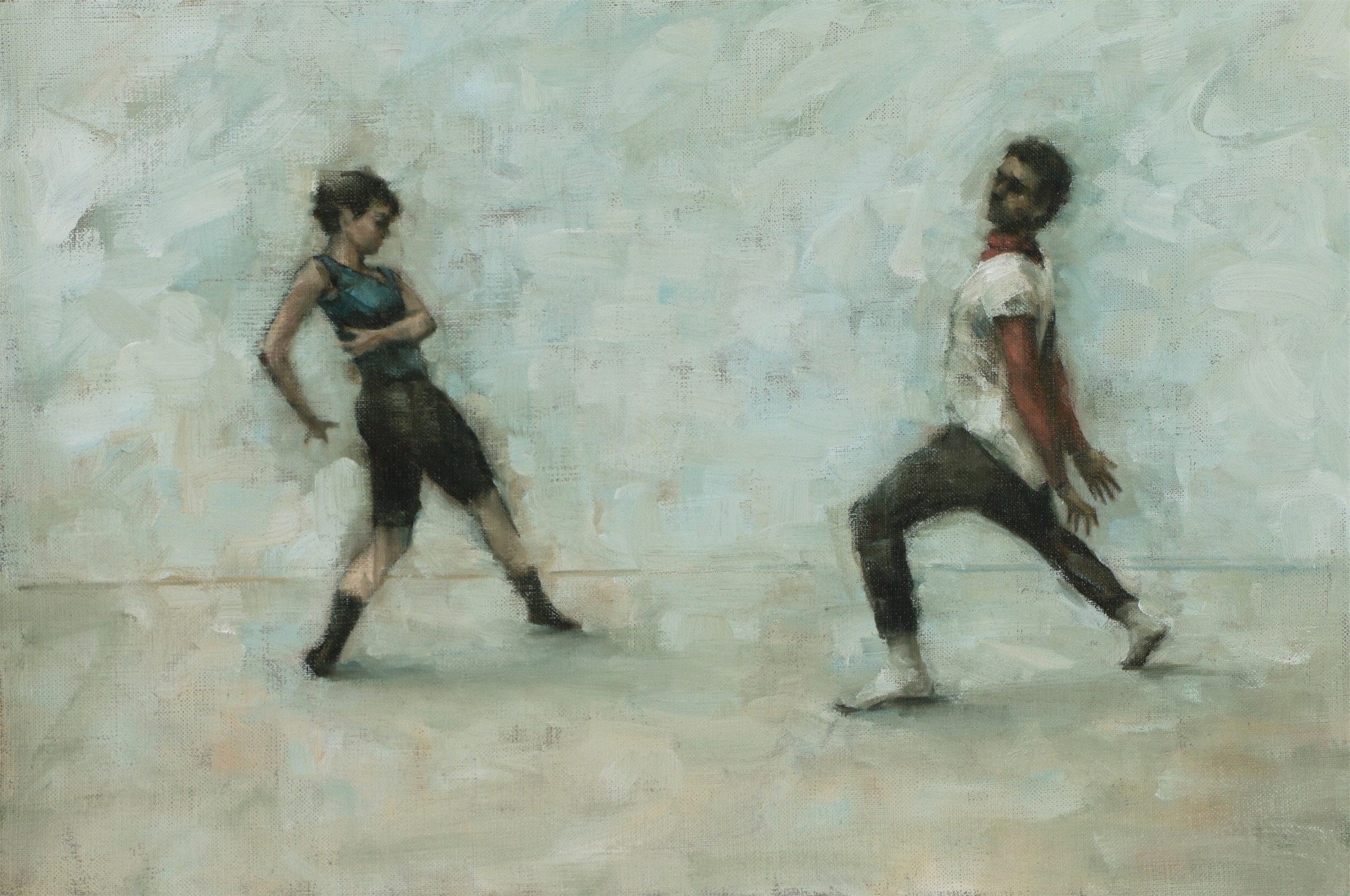Giulia Rossi And Renan Manhaes 8 By Carl Chapple Original Artwork Collect Art Online With Zet Gallery