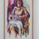 Beliscar. Ainda temos alguma coisa, mesmo que apenas a memória, Bina, , original Abstract Acrylic Painting by Elizabeth  Leite