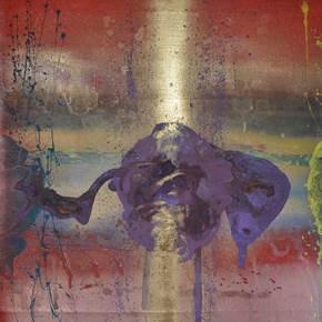 Three Rays, original Resumen Acrílico Pintura de Andrei Autumn