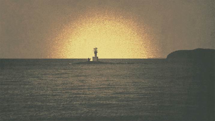 A Lighthouse In The Sea, original Hombre Cosa análoga Fotografía de Hua  Huang