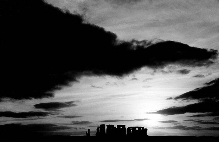 Stonehenge, Fotografia Analógica Arquitetura original por Heinz Baade