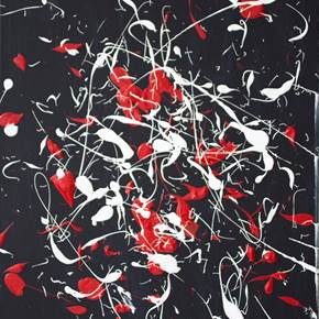 Untitled, original Abstract  Painting by Ari Illing
