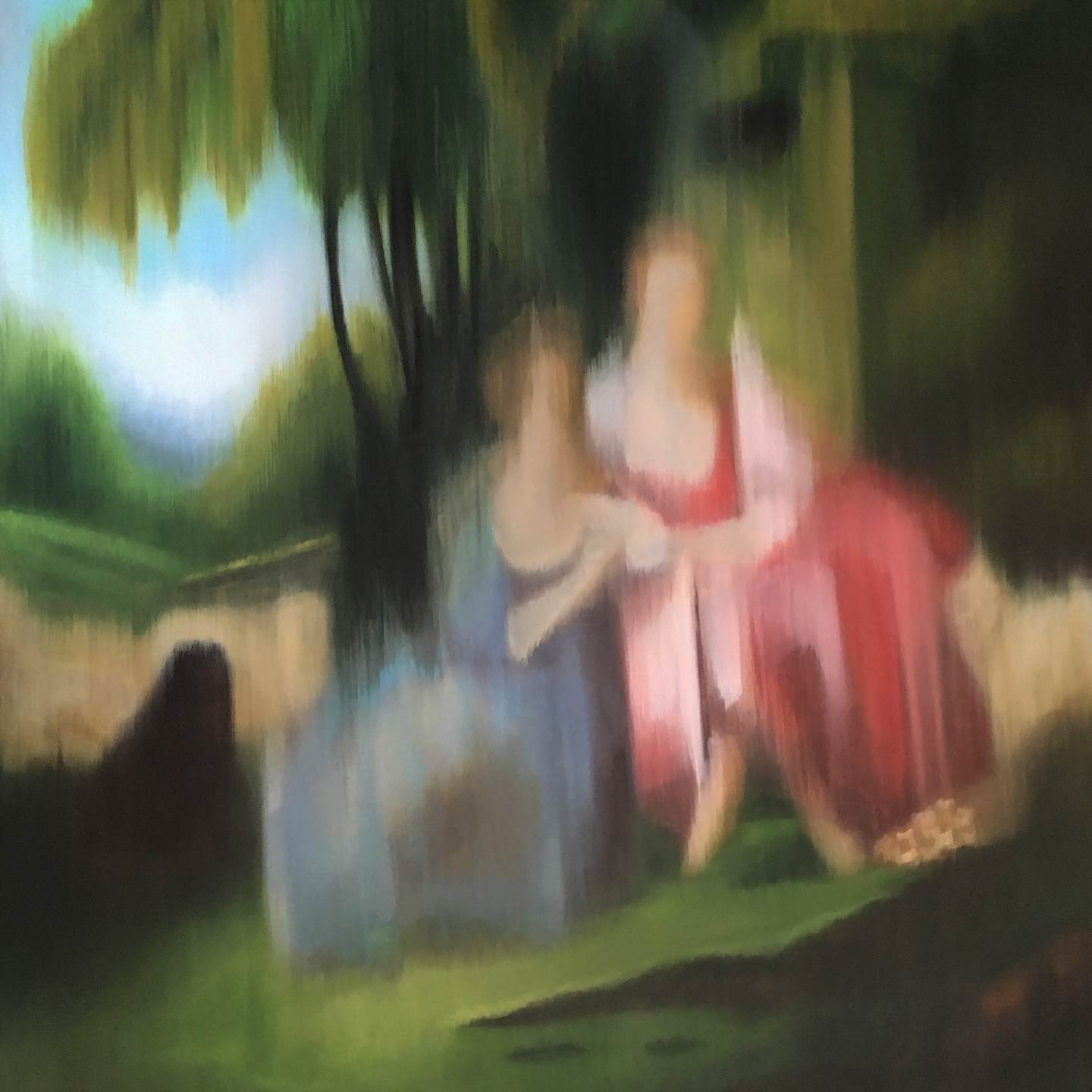 A Pequena Sinfonia, original   Pintura de Paulo Ponte