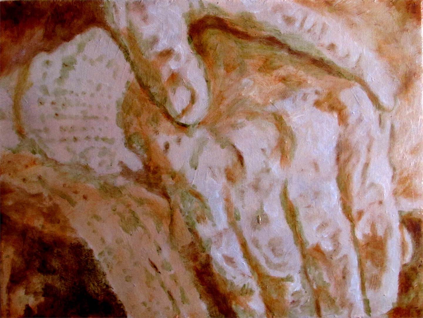 as mãos, original   Painting by Santo Silva