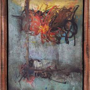 Sem título, original Abstract Acrylic Painting by Artur Bual