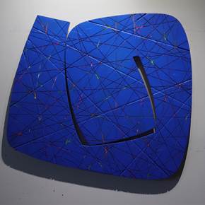 Constellation #1, original Abstrait Acrylique Sculpture par Yury  Darashkevich